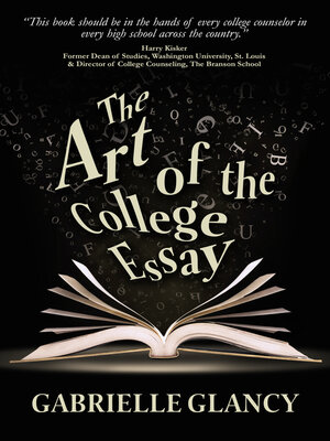 cover image of The Art of the College Essay
